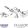Grohe Atrio 2-Hole Basin Mixer S-Size Spares